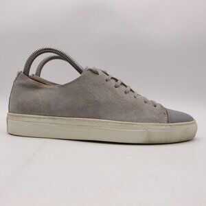 Axel Arigato Gray Leather Sneakers Men's Size US 7.5 Casual Shoes Lace Up
